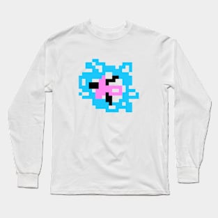 A Glimpse of Pixel Chaos Long Sleeve T-Shirt